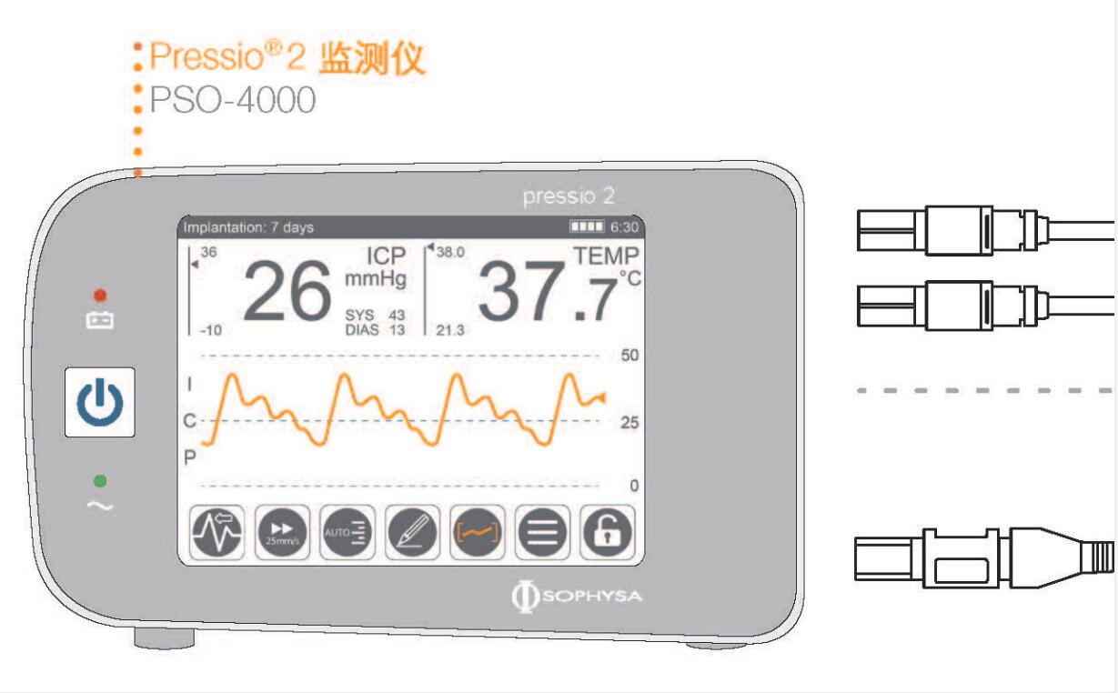 索菲薩顱內壓力及溫度監(jiān)測儀PSO-4000
