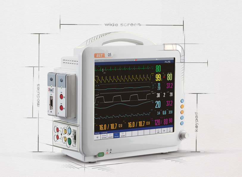 病人監(jiān)護(hù)儀寶萊特Q5